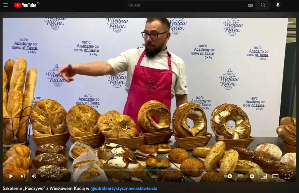 Szkolenie pieczywo z Wiesławem Kucią - podsumowanie szkolenia - video