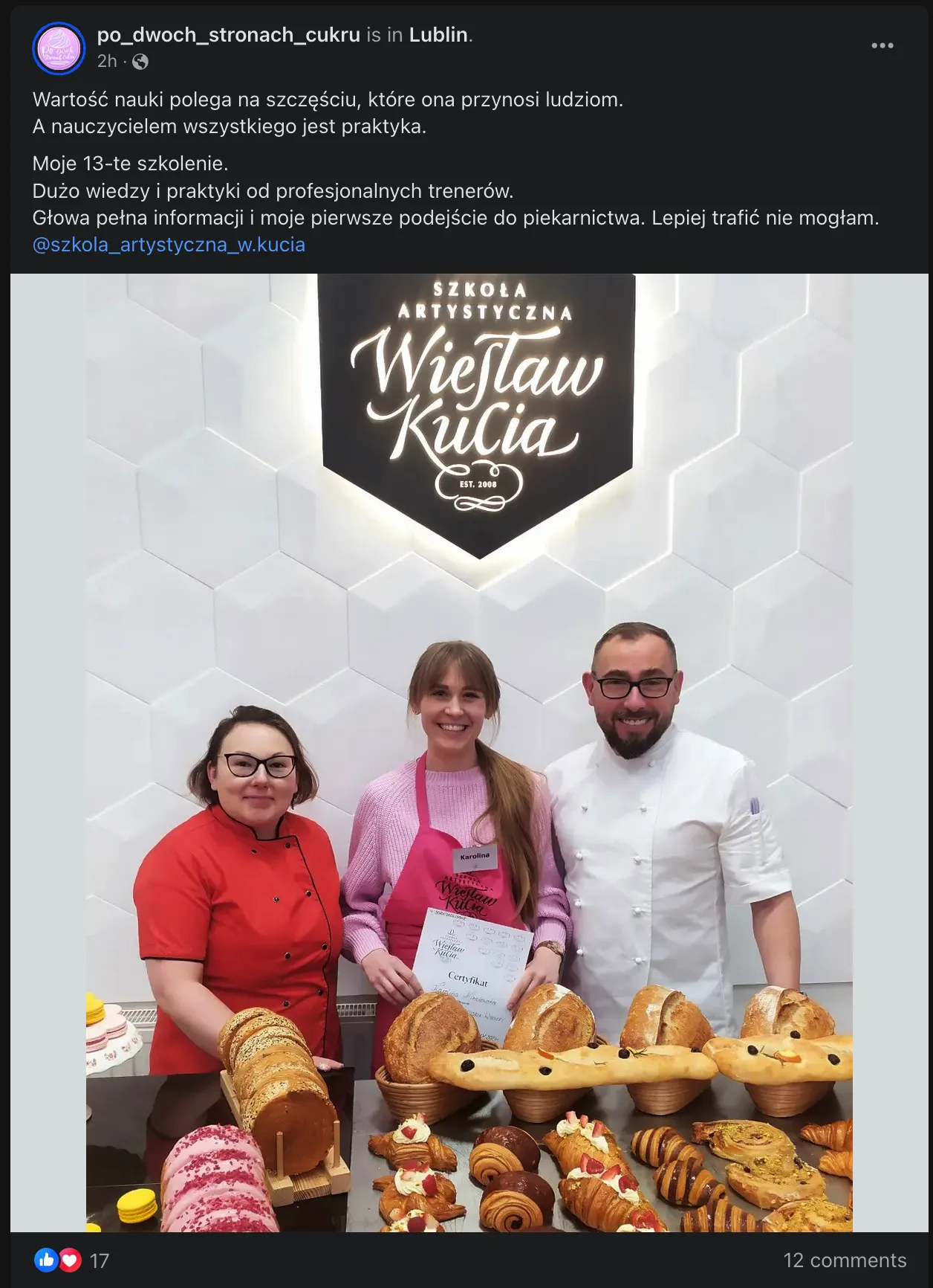 Szkoła Artystyczna Wiesława Kuci - referencja od po_dwoch_stronach_cukru Szkoła Artystyczna Wiesława Kuci - referencja od po_dwoch_stronach_cukru