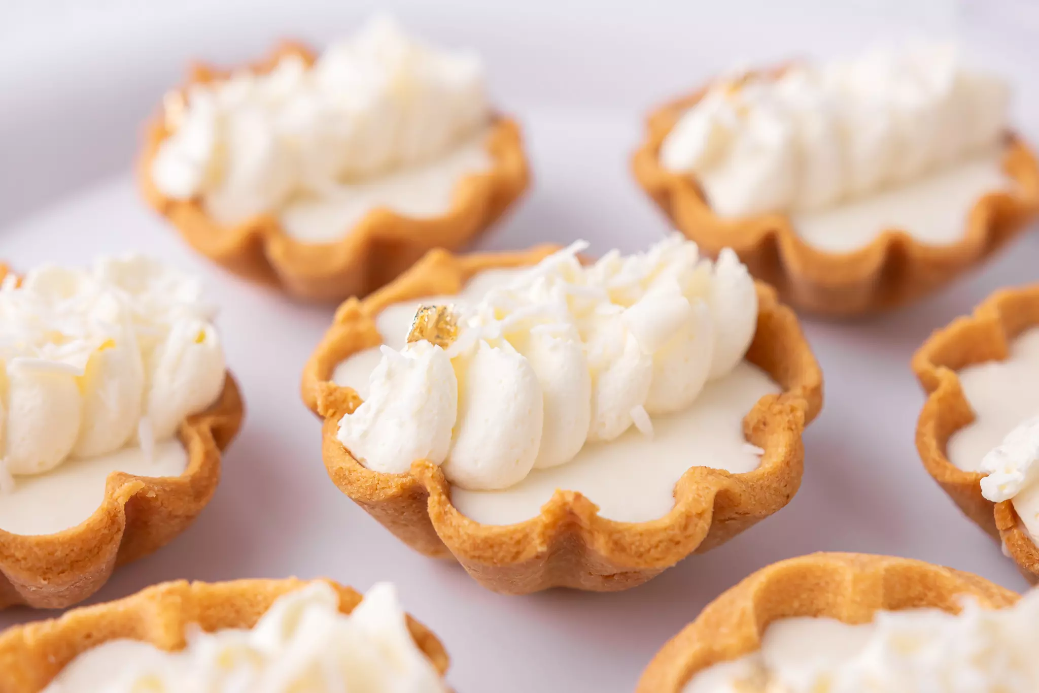 Mini babeczki z kokosowym nadzieniem