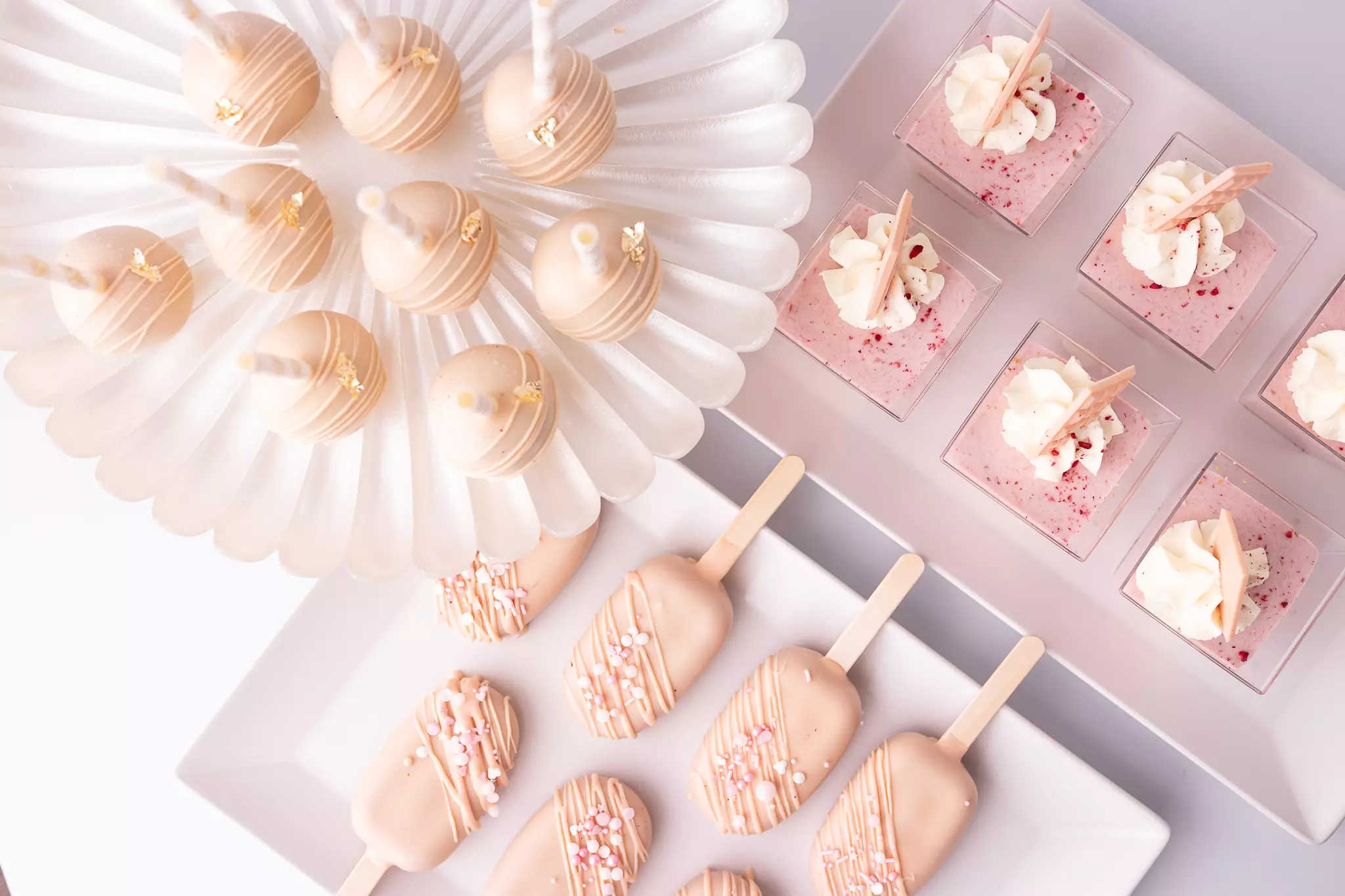 Desery na słodki stół komunijny i weselny