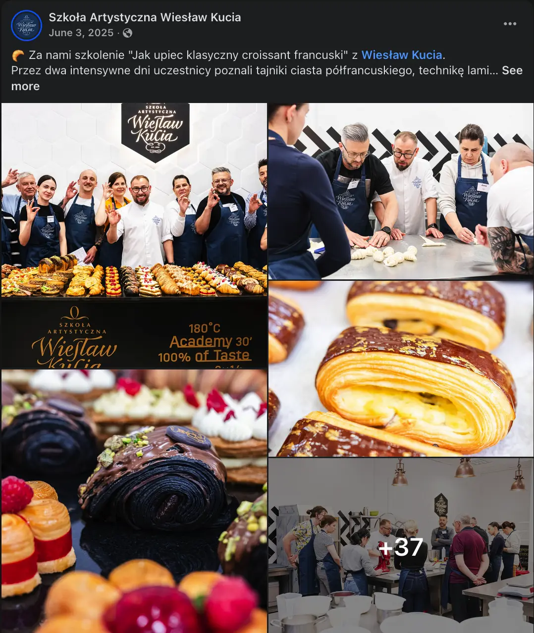 Dwudniowe szkolenie croissant francuski – produkcja i laminacja