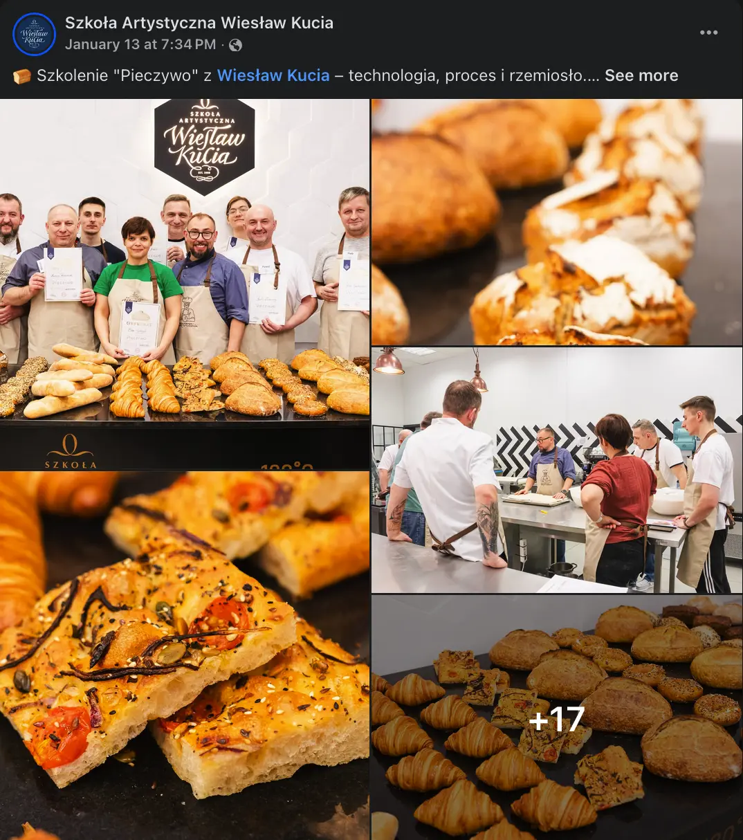 Fotorelacja ze szkolenia piekarniczego Pieczywo – praktyczne warsztaty z Mistrzem Wiesławem Kucią w Lublinie