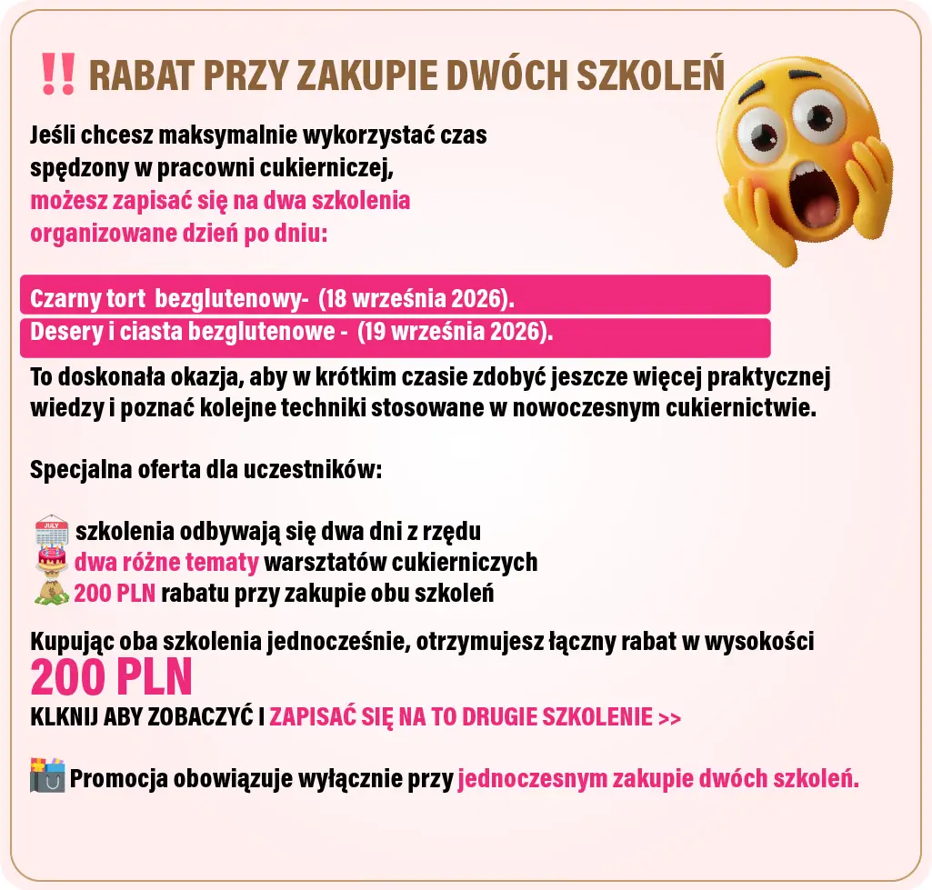 Zdobądź rabat 200 PLN jeśli kupisz dwa szkolenia Joanny Jaskot