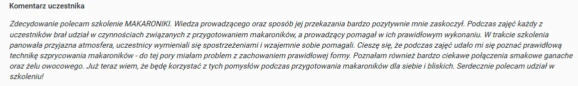 Opinie uczestników o szkoleniach w Szkole Artystycznej Wiesław Kucia w Lublinie