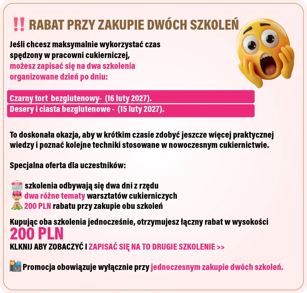 Zdobądź rabat 200 PLN jeśli kupisz dwa szkolenia Joanny Jaskot